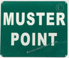 MUSTER POINT SIGN