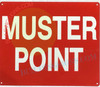 MUSTER POINT DOB SIGN