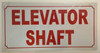 Elevator Shaft Sign Elevator Shaft Sign