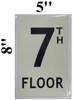 FLOOR NUMBER Sign7TH FLOOR SignPHOTOLUMINESCENT GLOW IN THE DARK DOB SIGN FLOOR NUMBER Sign7TH FLOOR SignPHOTOLUMINESCENT GLOW IN THE DARK DOB SIGN