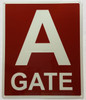 Gate A HPD SIGN