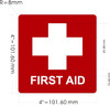 FIRST AID DECAL STICKER