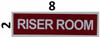 Riser Room   Sign Riser Room   Sign