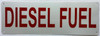 DIESEL FUEL SIGN DIESEL FUEL SIGN
