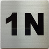 Apartment number 1N SignUNIT NUMBER 1n SIGN