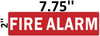 FIRE Alarm Hpd Sign FIRE Alarm Hpd Sign