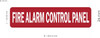 FIRE ALARM CONTROL PANELFACP Compliance Sign
