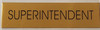 SUPERINTENDENT SignGold BACKGROUND