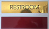 RESTROOM HPD SIGN