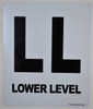 Lower Level Sign