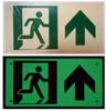 RUNNING MAN UP ARROW SIGN -