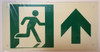 RUNNING MAN UP ARROW  -  Sign