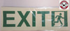 ExitGlow in The Dark  Hpd Sign