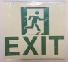 ExitGlow in The Dark sticker  Hpd Sign