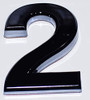Apartment Number Sign/Mailbox Number Sign, Door Number Sign. Number 2