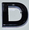 Apartment Number Sign/Mailbox Number Sign, Door Number Sign. Letter D