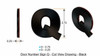 Apartment Number Sign/Mailbox Number Sign, Door Number Sign. Letter Q