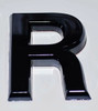 Apartment Number Sign/Mailbox Number Sign, Door Number Sign. Letter R