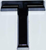 Apartment Number Sign/Mailbox Number Sign, Door Number Sign. Letter T