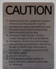 SPA Rules -"Caution SPA" HPD SIGN