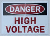 Danger HIGH Voltage