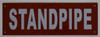 Standpipe Sign Standpipe Sign