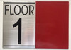 FLOOR 1 SIGNAGE FLOOR 1 SIGNAGE
