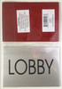 Lobby Floor DOB SIGN -