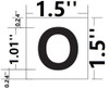 PHOTOLUMINESCENT DOOR IDENTIFICATION LETTER O HPD SIGN HEAVY DUTY / GLOW IN THE DARK "DOOR NUMBER" HPD SIGN HEAVY DUTY PHOTOLUMINESCENT DOOR IDENTIFICATION LETTER O HPD SIGN HEAVY DUTY / GLOW IN THE DARK "DOOR NUMBER" HPD SIGN HEAVY DUTY