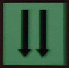 PHOTOLUMINESCENT DOOR IDENTIFICATION LETTER TWO ARROW DOWN HPD SIGN HEAVY DUTY / GLOW IN THE DARK "DOOR NUMBER" HPD SIGN HEAVY DUTY PHOTOLUMINESCENT DOOR IDENTIFICATION LETTER TWO ARROW DOWN HPD SIGN HEAVY DUTY / GLOW IN THE DARK "DOOR NUMBER" HPD SIGN HEAVY DUTY
