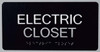 Electric Closet HPD SIGN