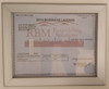Business license frame Virginia Compliance Sign