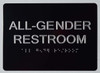 All Gender Restroom BUILDING SIGN- All Gender Restroom BUILDING SIGN-