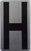 House Number Letter/Apartment Number Letter- Letter H Signage House Number Letter/Apartment Number Letter- Letter H Signage