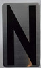 House Number Letter Sign/Apartment Number Letter Sign- Letter N House Number Letter Sign/Apartment Number Letter Sign- Letter N