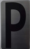House Number Letter Sign/Apartment Number Letter Sign- Letter P House Number Letter Sign/Apartment Number Letter Sign- Letter P