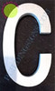 Aluminum Letter C Sign Aluminum Letter C Sign