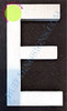 Aluminum Letter E DOB SIGN