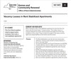 Fact Sheet #5: Vacancy Leases in Rent Stabilized Apartments Fact Sheet #5: Vacancy Leases in Rent Stabilized Apartments
