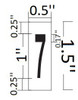 PHOTOLUMINESCENT DOOR NUMBER 7 BUILDING SIGNHEAVY DUTY / GLOW IN THE DARK "DOOR NUMBER SEVEN" BUILDING SIGNHEAVY DUTY PHOTOLUMINESCENT DOOR NUMBER 7 BUILDING SIGNHEAVY DUTY / GLOW IN THE DARK "DOOR NUMBER SEVEN" BUILDING SIGNHEAVY DUTY