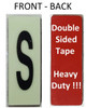 PHOTOLUMINESCENT DOOR NUMBER S SAFETY SIGNHEAVY DUTY / GLOW IN THE DARK "DOOR NUMBER" SAFETY SIGNHEAVY DUTY