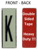 PHOTOLUMINESCENT DOOR NUMBER K SAFETY SIGNHEAVY DUTY / GLOW IN THE DARK "DOOR NUMBER" SAFETY SIGNHEAVY DUTY PHOTOLUMINESCENT DOOR NUMBER K SAFETY SIGNHEAVY DUTY / GLOW IN THE DARK "DOOR NUMBER" SAFETY SIGNHEAVY DUTY