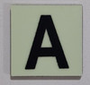 Glow in dark Letter A DOB SIGN The Liberty Line Glow in dark Letter A DOB SIGN The Liberty Line