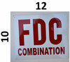 FDC Combination   Fire Department Sign FDC Combination   Fire Department Sign
