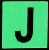 PHOTOLUMINESCENT DOOR NUMBER J SIGNAGE PHOTOLUMINESCENT DOOR NUMBER J SIGNAGE