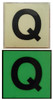 PHOTOLUMINESCENT DOOR NUMBER Q SIGNAGE HEAVY DUTY / GLOW IN THE DARK "DOOR NUMBER" SIGNAGE HEAVY DUTY PHOTOLUMINESCENT DOOR NUMBER Q SIGNAGE HEAVY DUTY / GLOW IN THE DARK "DOOR NUMBER" SIGNAGE HEAVY DUTY
