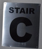 FLOOR NUMBER C SIGNAGE