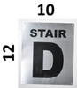 FLOOR NUMBER SignSTAIR D BUILDING SIGN FLOOR NUMBER SignSTAIR D BUILDING SIGN