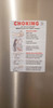 Restaurant Choking Magnet DOB SIGN and Restaurant food allergies Magnet poster Restaurant Choking Magnet DOB SIGN and Restaurant food allergies Magnet poster