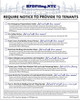 Required Notice to provide to tenants checkList Required Notice to provide to tenants checkList